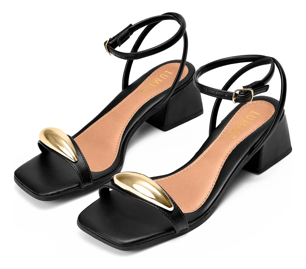 Sandália Feminina Salto Baixo