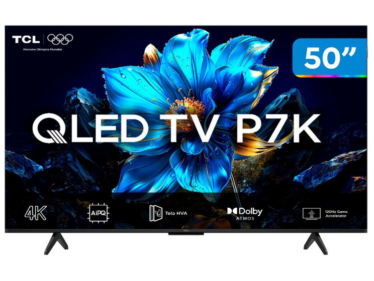 Smart TV 50″ TCL 4K UHD QLED