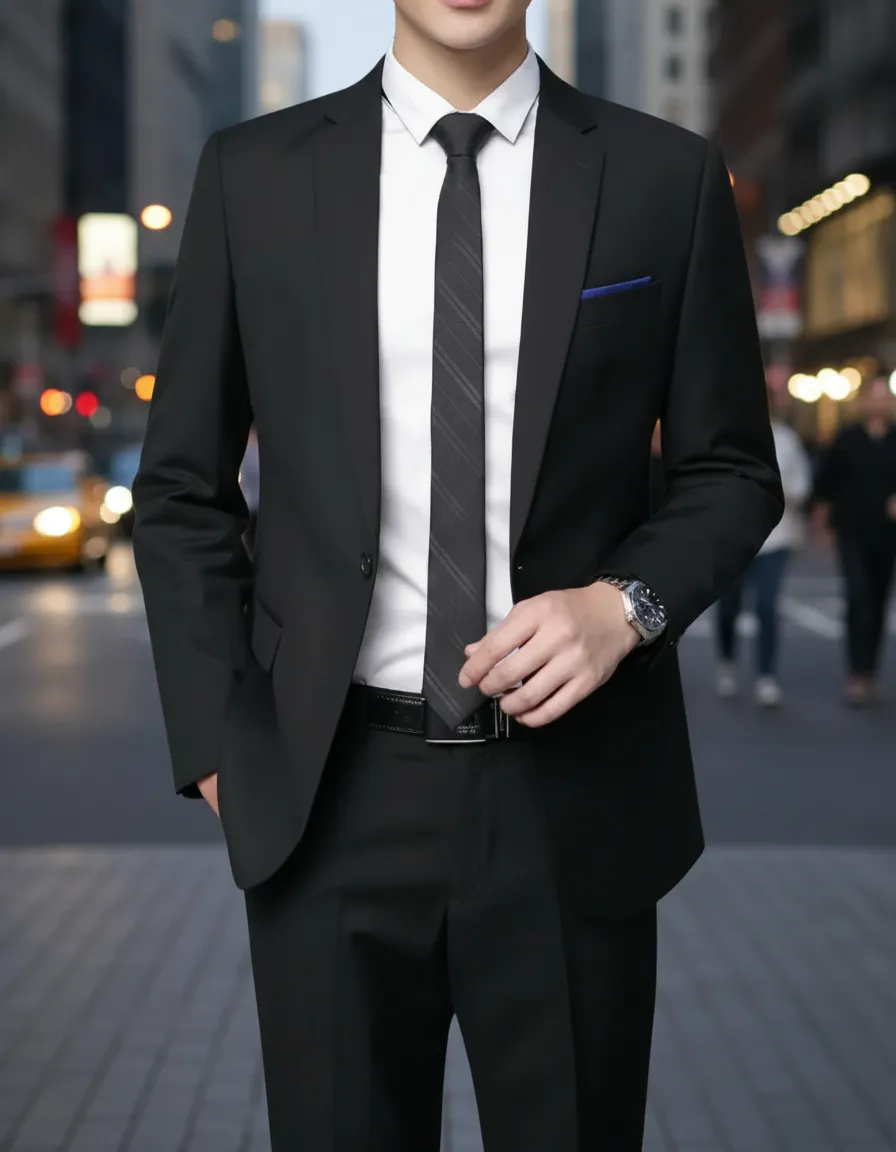 Terno Slim Microfibra Gabardine