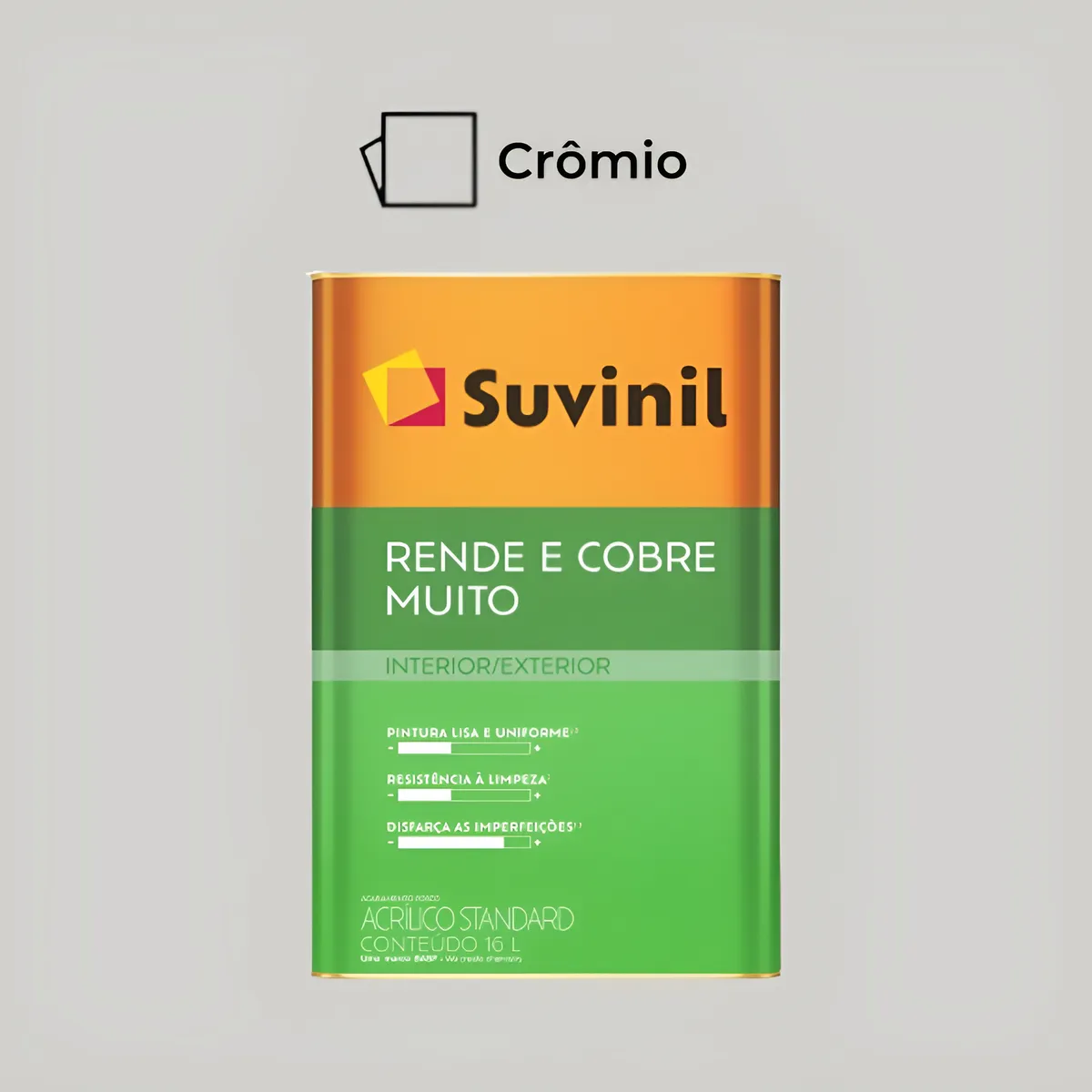 Tinta Acrílica Suvinil Standard 18l