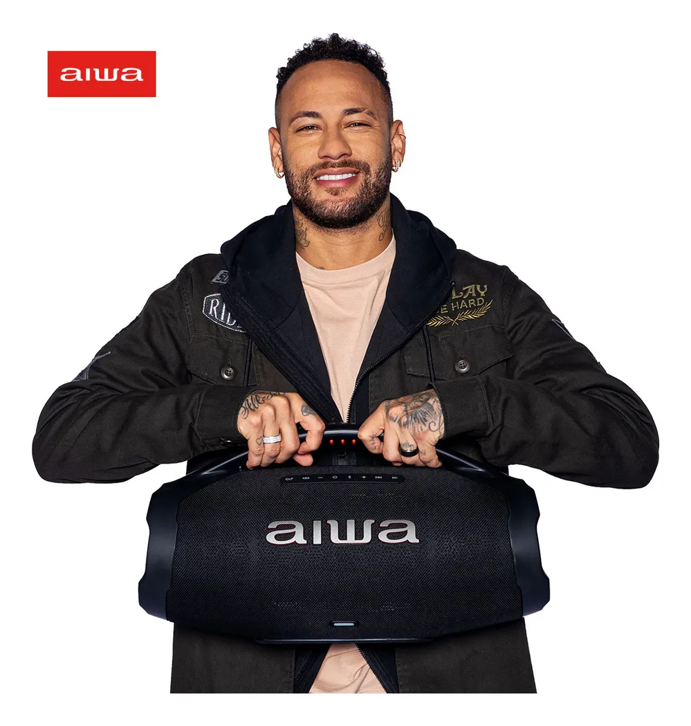 Caixa De Som Boombox Plus Aiwa