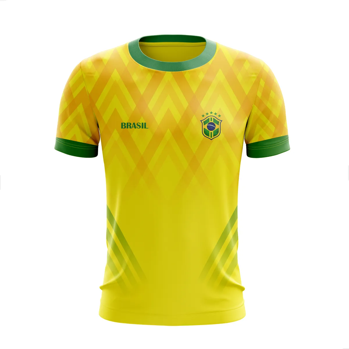 Camisa Dry Fit Brasil Copa Do Mundo