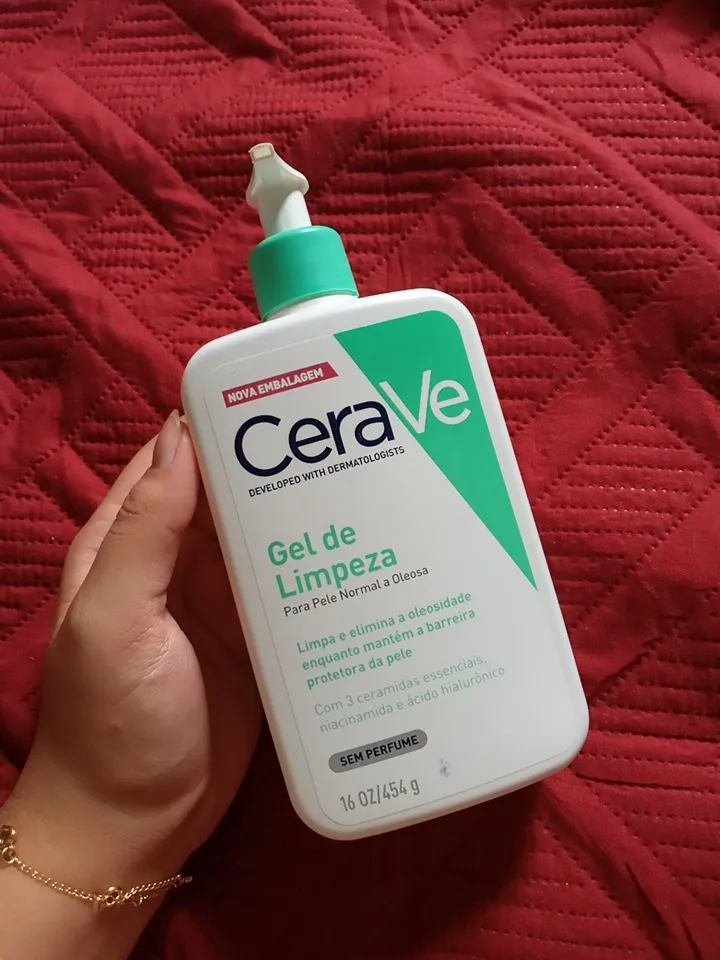 Gel de Limpeza Facial CeraVe Sem Perfume