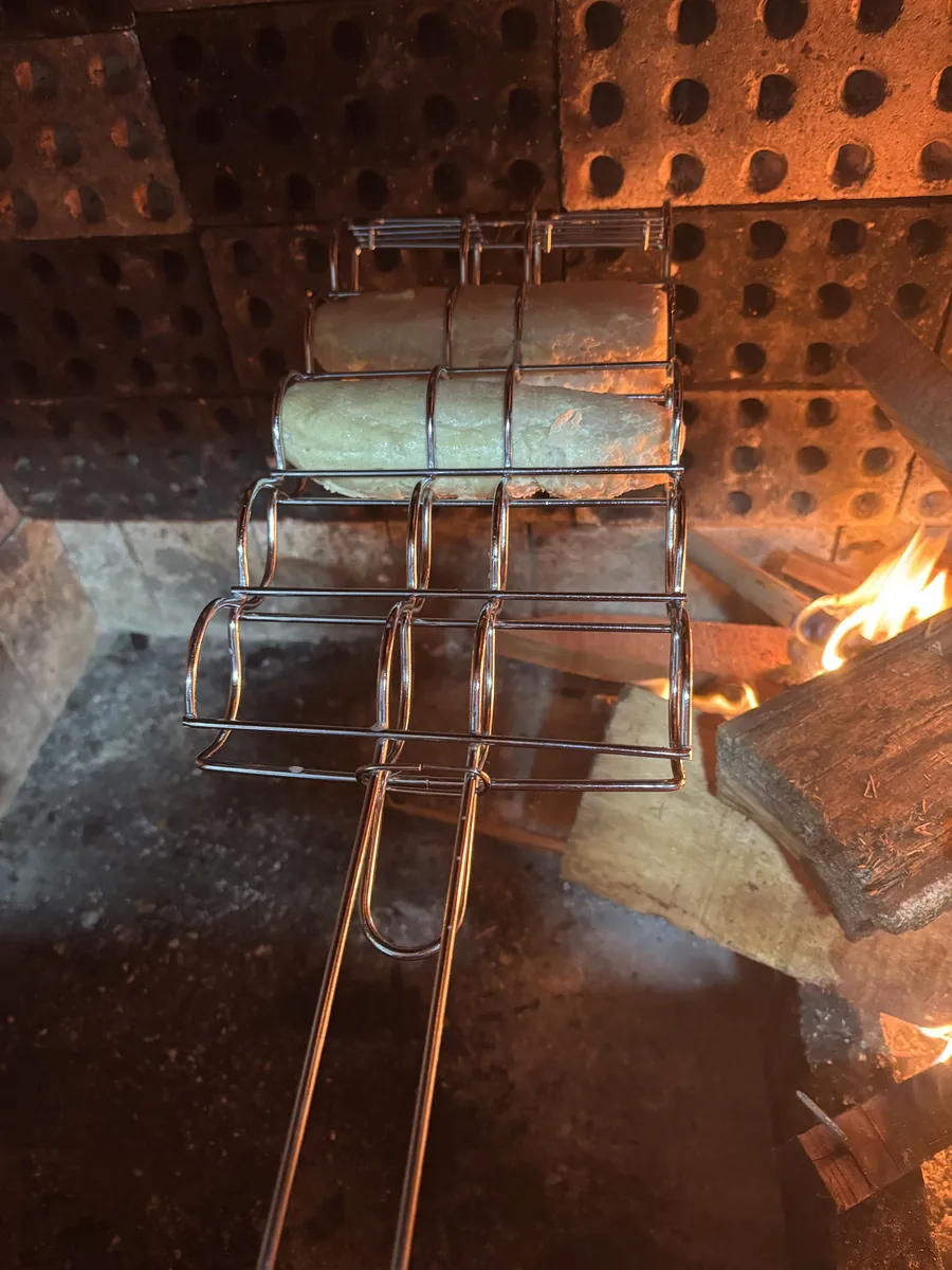 Grelha Churrasqueira Pao De Alho/milho