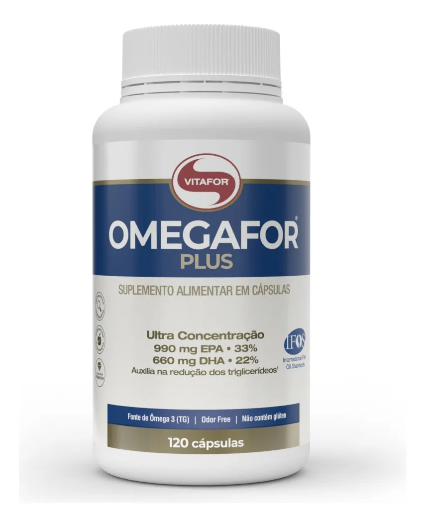 Omegafor Plus 120 Cápsulas Ômega 3