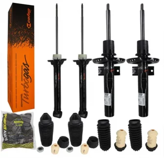 4 Amortecedor Gol Voyage G5 G6 G7 Cofap + Kit Coxim Batente