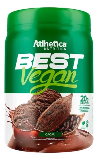 Best Vegan Atlhetica Nutrition 500g Cacau