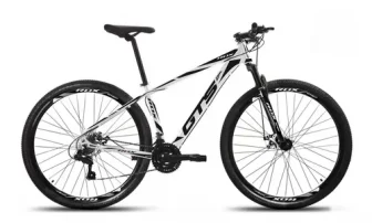 Bicicleta Aro 29 Gts Alumínio Rdx 24v Freio A Disco Cor Branco/preto...