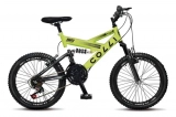 Bicicleta Colli Gps Dupla Suspensão Full Aro 20 21v