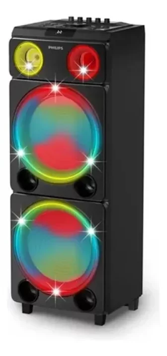 Caixa De Som Philips Tax5509 Party Speaker - Preta