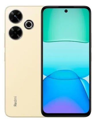 Celular Xiaomi Redmi 13 128gb 6gb Ram Global + Top Cor Dourado