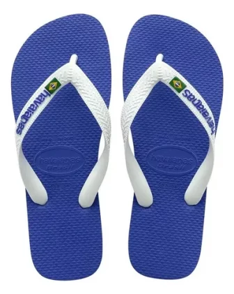 Chinelo Havaianas Mix Brasil Logo Bandeira Brasil .