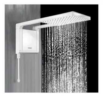 Chuveiro Lorenzetti Acqua Ultra Storm Cor Branco Elétrico De Parede 7800W 220...