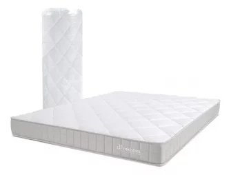 Colchão Casal Ortopédico D33 Vácuo 138x188x17cm Bf Colchões