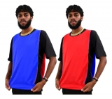 Coletes Kit Futebol Colete Jogo Com Face Dupla Treino 10 Pçs