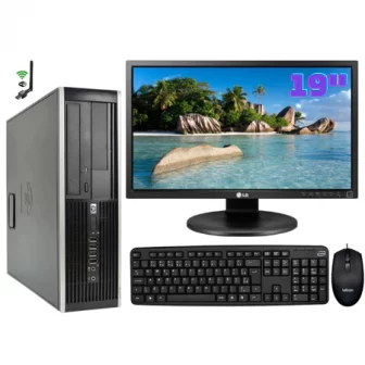 Computador Completo Ssd 120gb Ultra Rápido Ddr3 Tela 19" Estudo Trabalho Home...