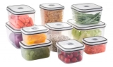Conjunto 10 Potes Herméticos