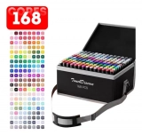 Ponta Dupla 168 cores Kit