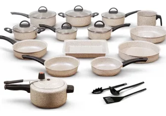 Conjunto Panelas 17 Peças Antiaderente Brinde Panela Pressão