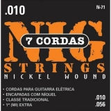 Encordoamento Guitarra 7 Cordas