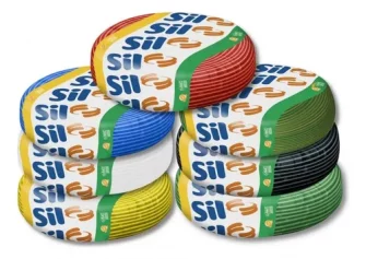 Fio Elétrico 4mm Cabo Flexível Rolo 100m Condutor Inmetro