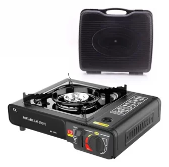 Fogareiro P/ Camping Pesca Fogão A Gás Portátil 1 Boca