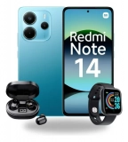 Fone + Relógio + Xiaomi Redmi Note 14