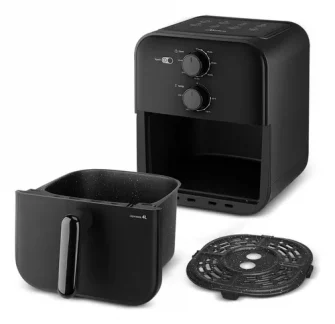 Fritadeira Air Fryer 4l Blackstone Preta Midea