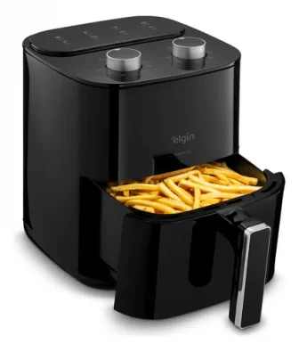 Fritadeira Air Fryer Facilita Fry 3,5litros Preta Elgin