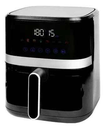 Fritadeira Elétrica Air Fryer Gaabor Lume 5.5l 127v Preto