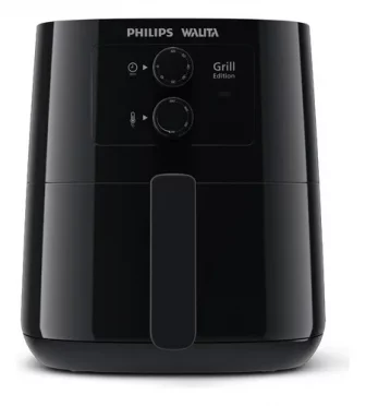 Fritadeira Elétrica Airfryer Philips Walita hd9202 Grill Edition Sem Óleo 1400W Preta