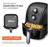 Fritadeira Sem Óleo Air Fryer 4l Mondial Preto 1500w Afn-40-bft