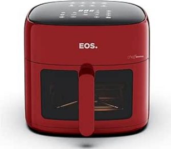 Fritadeira Sem Óleo Air Fryer Eos Chef Gourmet 6.2 Litros Compacta Digital...