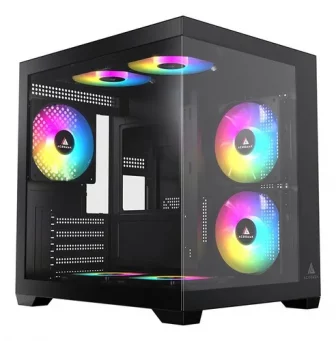 Gabinete Gamer Acegeek Neptune, Mid-tower, Lateral De Vidro