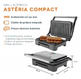 Grill Mallory Inox Asteria