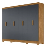 Guarda Roupas Casal 8 Portas 4 Gavetas