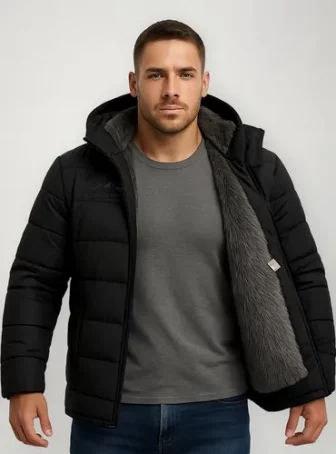 Jaqueta Bobojaco Forrado Peluciado Frio Inverno Impermeável