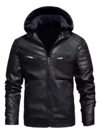 Jaqueta Couro Grossa Casaco Forrado Blusa Moto Resistente