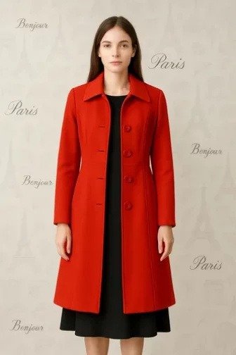 Jaqueta Feminina At Sobretudo Térmico Outono/inverno