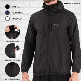 Jaqueta Rock Saints Masculina Impermeável Uv Corta Vento