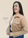 Jaqueta Suede Feminina