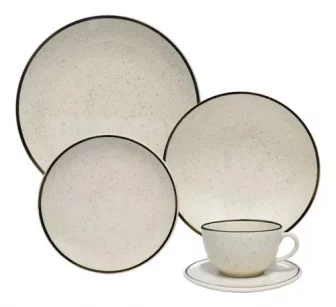 Jogo De Jantar E Chá 20 Peças Unni Brisa Oxford Aw20-5903