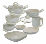 Jogo de Panelas Antiaderente Cerâmica Ibiza