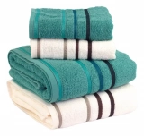 Jogo Toalha Banho E Rosto 100% Algodão