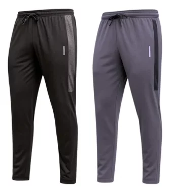 Kit 2 Calças Masculinas Jogger Tactel Com Elastano Academia