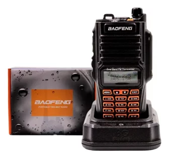 Kit 2 Radio Baofeng Uv9r 10w À Prova D' Água Alta Potência