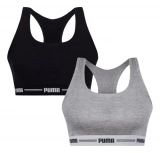Kit 2 Top Academia Puma Treino Fitness Esportivo Algodão