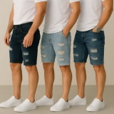 Kit 3 Bermudas Masculinas