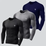Kit 3 Camisetas Térmicas Masculina