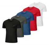 Kit 5 Camisetas Parvori Dry Fit
